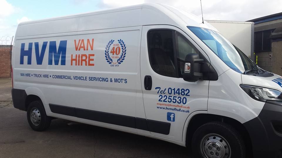 HVM van hire hull